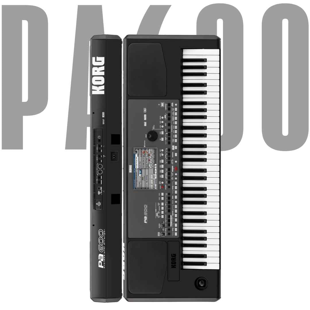 Korg PA-600 Professional Arranger Keyboard (Indian Data MicroSD