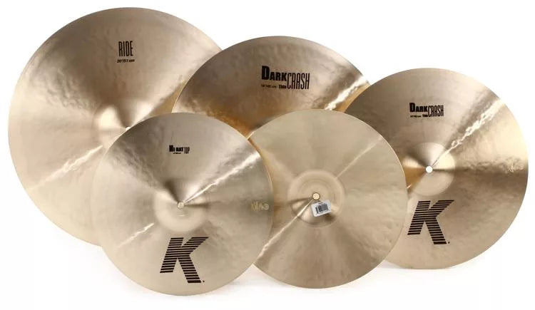 Zildjian K0800 Cymbals K Zildjian Promo Pack (Add 18"(45.72 cm) K Dark Crash)