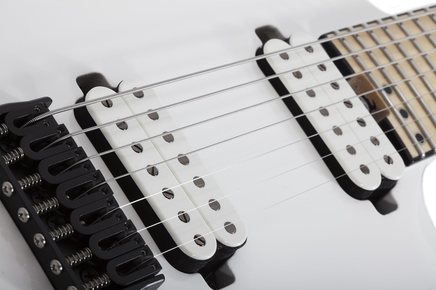 Schecter KM-7 MK-III Hybrid Electric Guitar - Snowblind