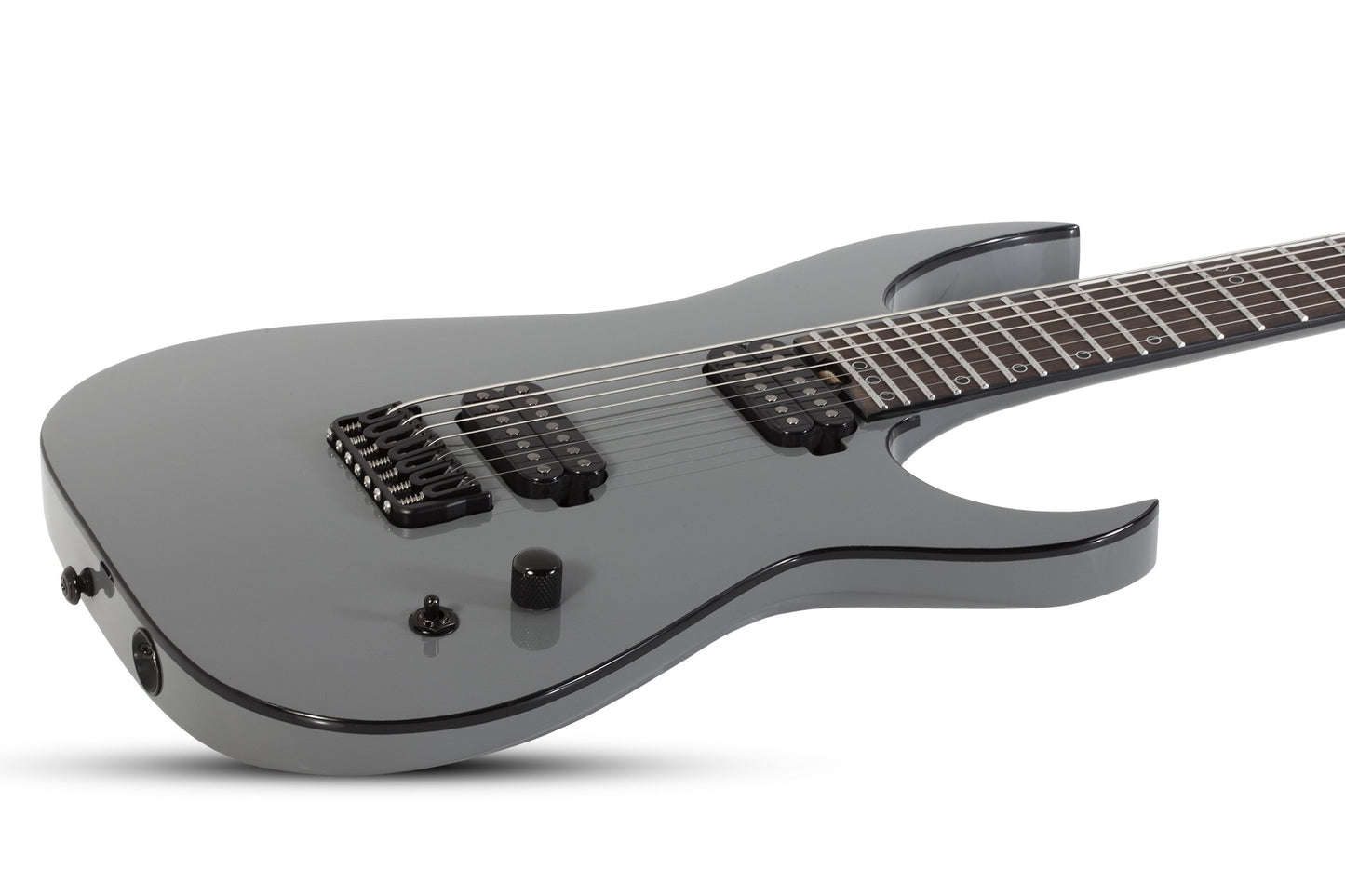 Schecter KM-7 MK-III Hybrid Electric Guitar - Telesto Grey
