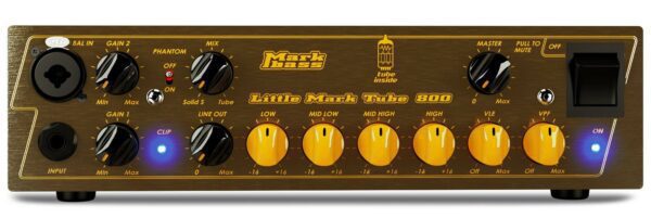 Markbass MBH110023 Little Mark Series Little Mark Tube 800 Watt Amp Head
