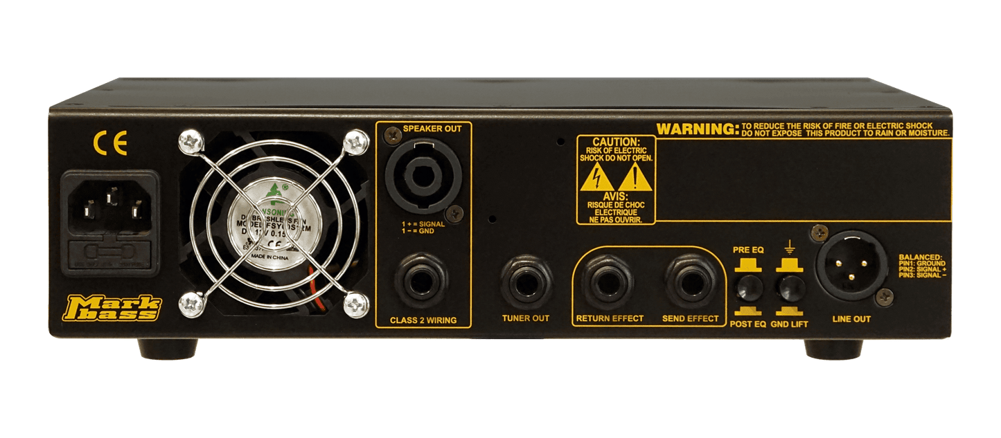 Markbass MBH110090 Gold Line Series Little Mark Vintage 500 Watt Amp Head