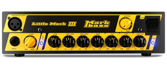 Markbass MBH110020 Little Mark Series Little Mark III 500 Watt Amp Head