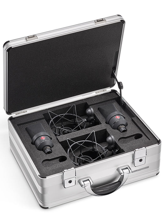 Neuman 8502 TLM 103 Stereo Large-diaphragm Condenser Microphone Set - Black (MT)