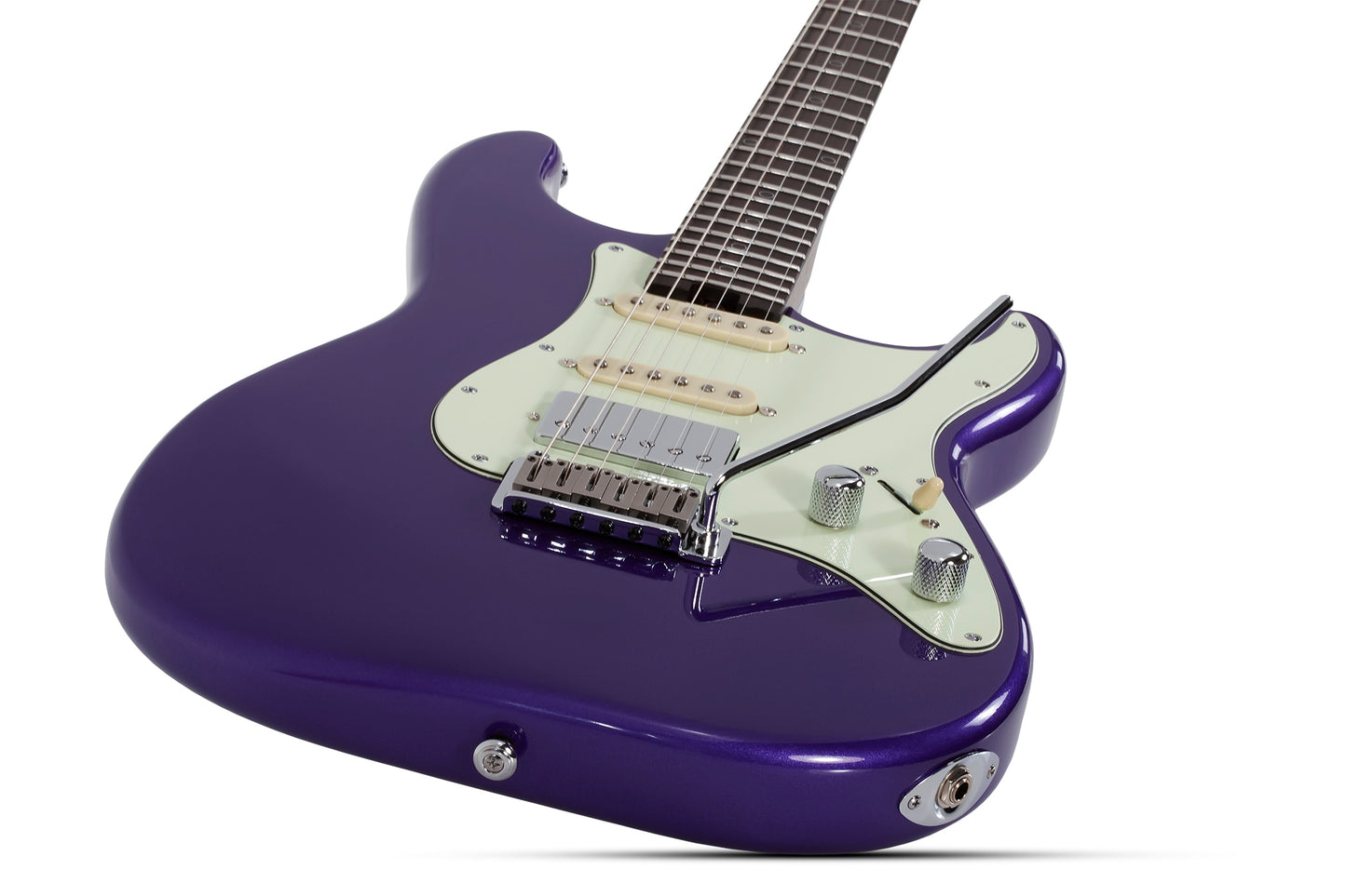 Schecter NICK JOHNSTON TRAD 10TH ANNIVERSARY-HSS Electric Guitar - Atomic Violet