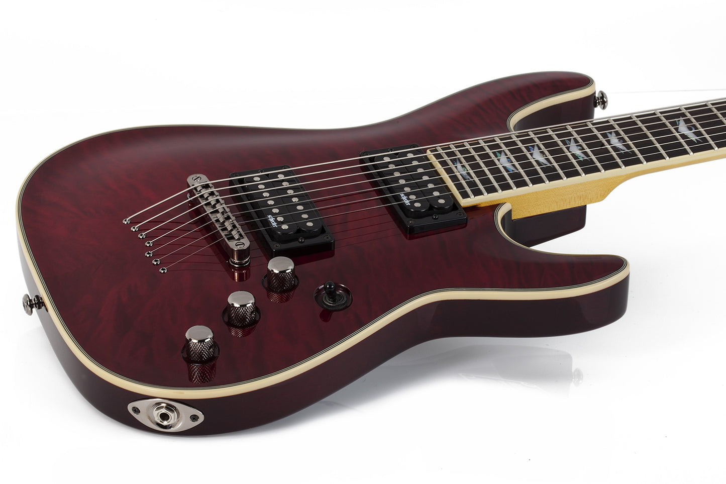Schecter OMEN EXTREME-7 Electric Guitar - Black Cherry (BCH)