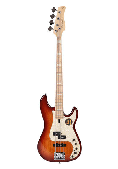 Sire P7 Swamp Ash 4 STRING (2nd Gen) 4 String Electric Bass Guitar Swamp Ash Tobacco Sunburst