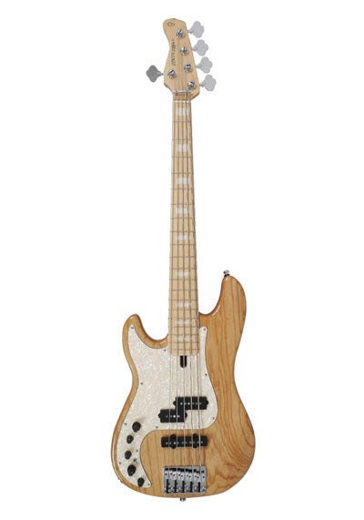 Left-Handed Sire Marcus Miller P7 2nd Generation 5 String Electric Bass Guitar | Swamp Ash Natural