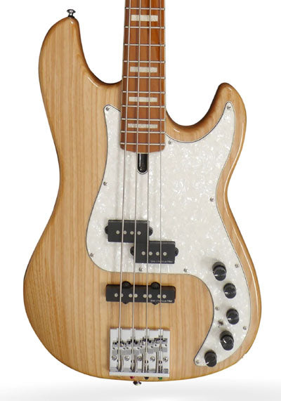 Sire Marcus Miller P8 4 String Electric Bass Guitar Swamp Ash Natural
