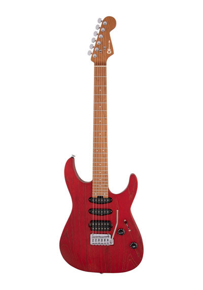 Charvel Pro-Mod DK24 HSS 2PT CM - Red Ash