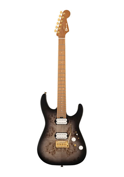 Charvel Pro-Mod DK24P HH 2PT Electric Guitar - Trans Black Burst