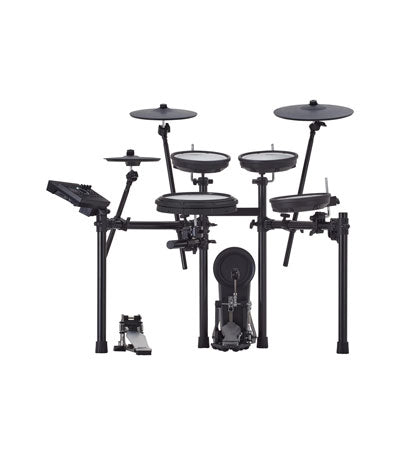 Roland TD-17KV2 Electronic Drums With MDS-COM Stand And RH-300V Headphones Bundle