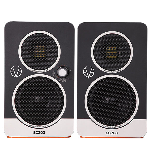 EVE Audio SC203 2-WAY-3" Master-Slave Desktop Set Pair
