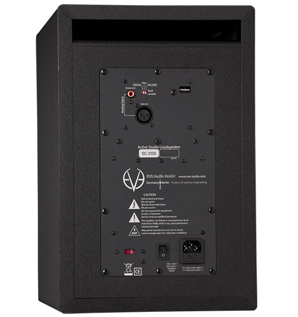 EVE Audio SC208 2-WAY-8" Professional Active Midfield Studio Monitor Pair