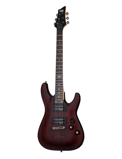Schecter C-1 FR SGR Electric Guitar Walnut Satin