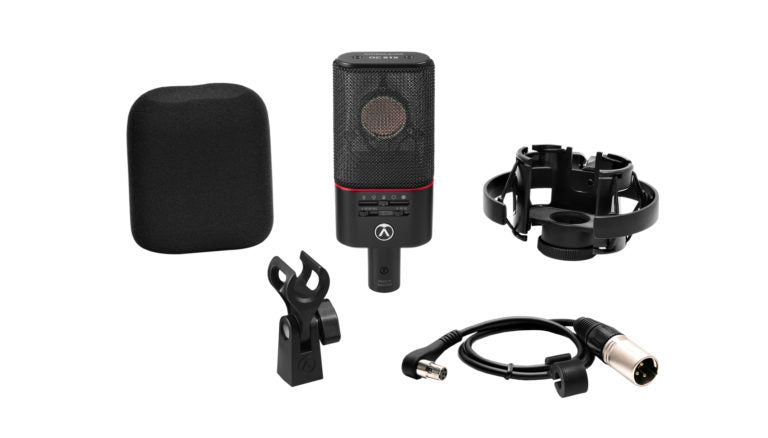 Austrian Audio OC818 Multi-Pattern Large-Diaphragm Condenser Microphone - Black