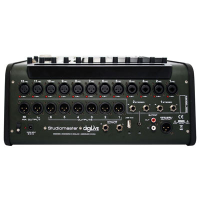Studiomaster UK Digilive16 - 16 Channel Ultimate Hybrid Mixing Console