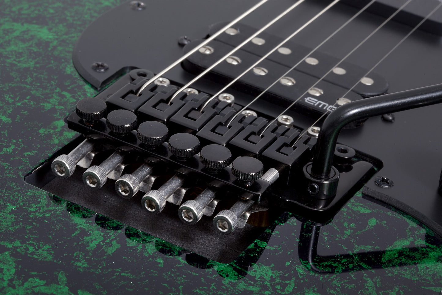 Schecter SVSS FR-S Maple FB Electric Guitar - Green Reign