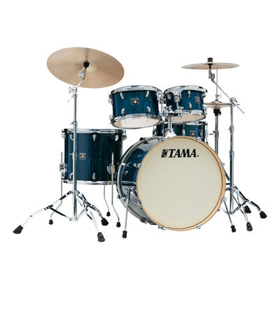 Tama CL52KRSP-GHP Superstar Classic 22" 5pc Drum Shell Set - Gloss Sapphire Lacebark Pine