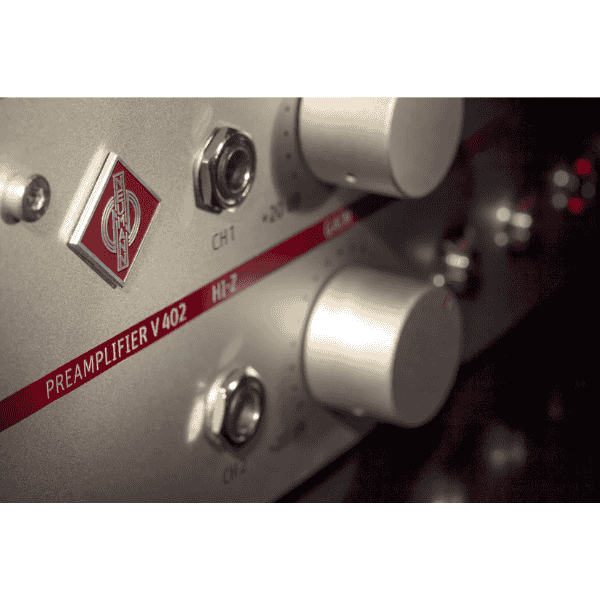 Neumann 008682 V 402 Dual Channel Microphone Preamp