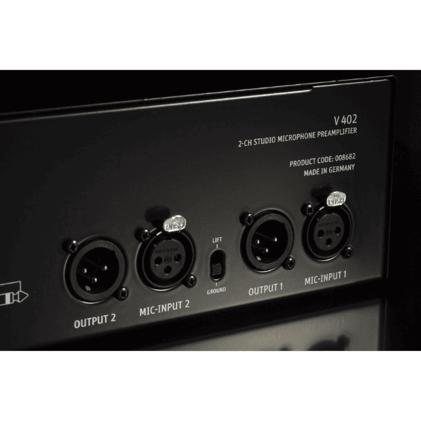 Neumann 008682 V 402 Dual Channel Microphone Preamp
