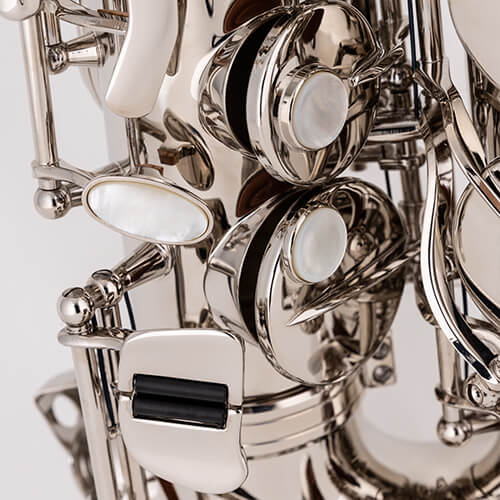 Chateau Valencay CAS-22N High Alto Saxophone - Nickel
