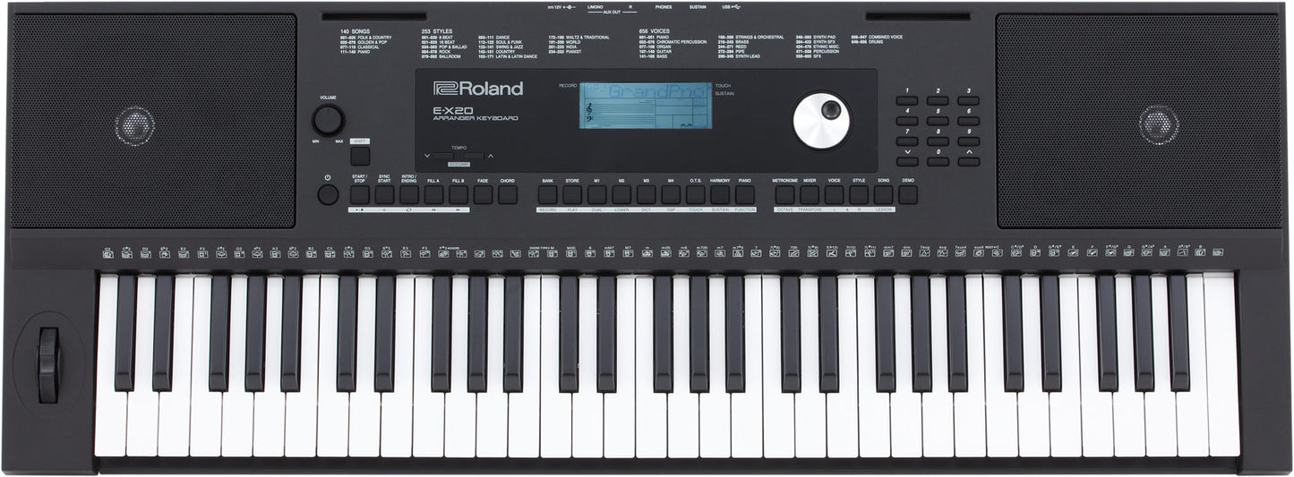 Roland E-X20 61-keys Arranger Keyboard