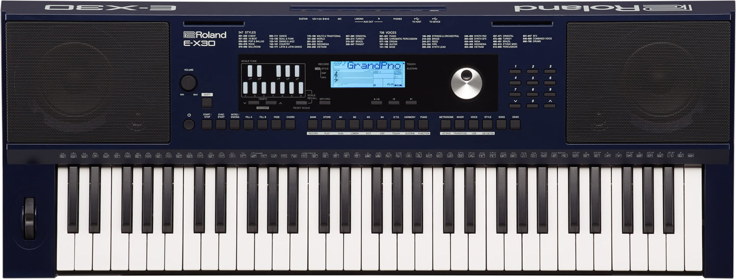 Roland E-X30 61-key Arranger Keyboard