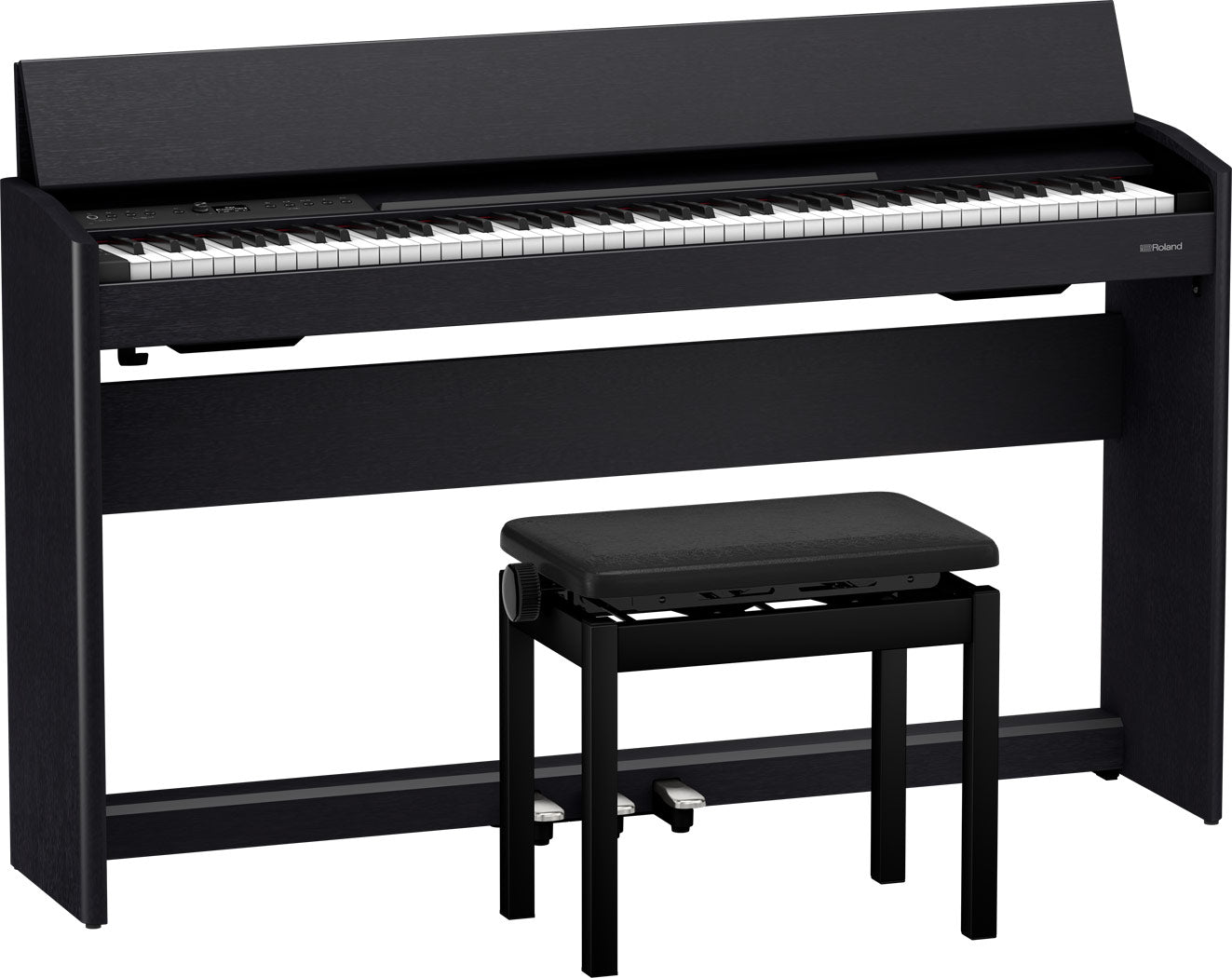 Roland F701 Digital Upright Piano with Stand