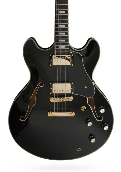 Sire Larry Carlton H7 Semi Hollow Electric Guitar Black