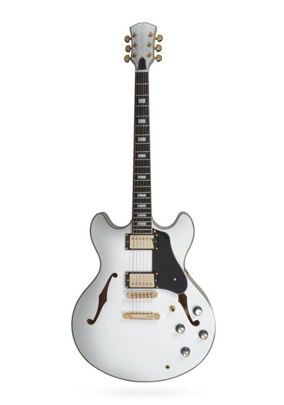 Sire Larry Carlton H7 Semi Hollow Electric Guitar White