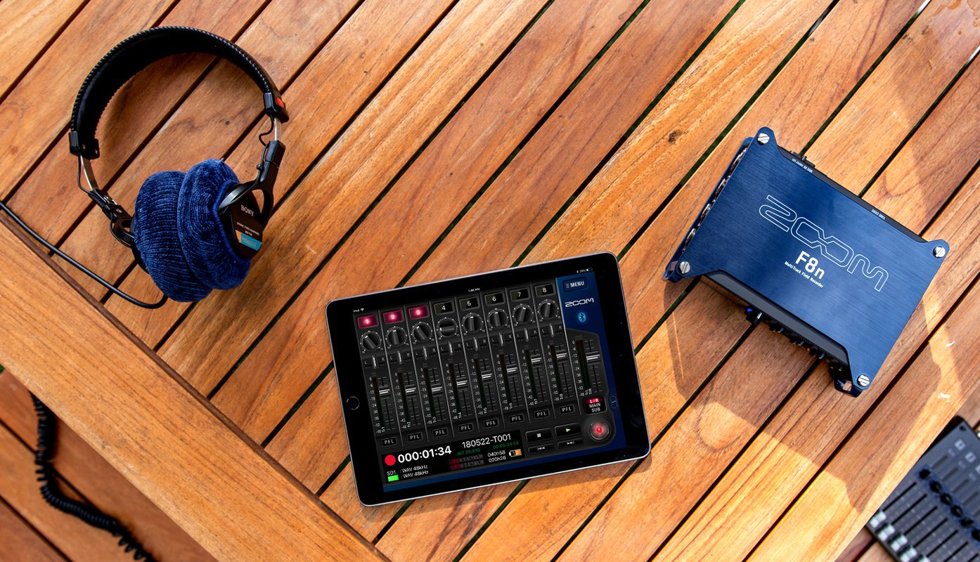 Zoom F8n Pro Multitrack Field Recorder