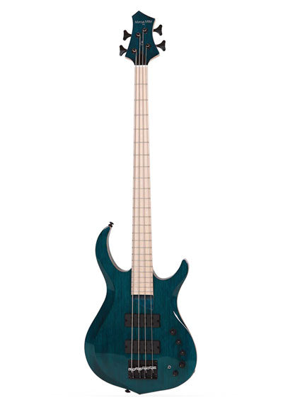 Sire Marcus Miller M2 2nd Generation 5 String Electric Bass Guitar Transparent Blue
