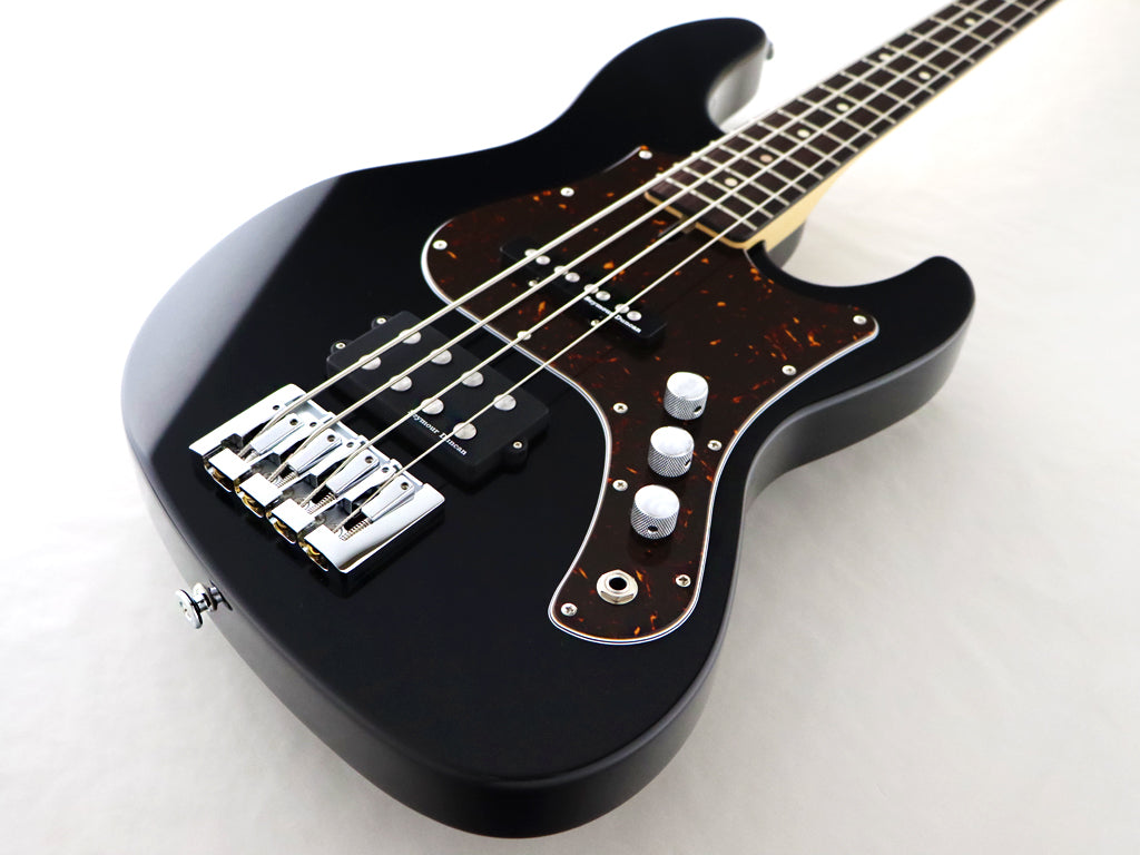 FGN JMJ2ALR Mighty Jazz Series J Standard Electric Bass Guitar - Black BK