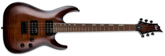 ESP ESPG101 H-200FM DBSB - DARK BROWN SUNBURST