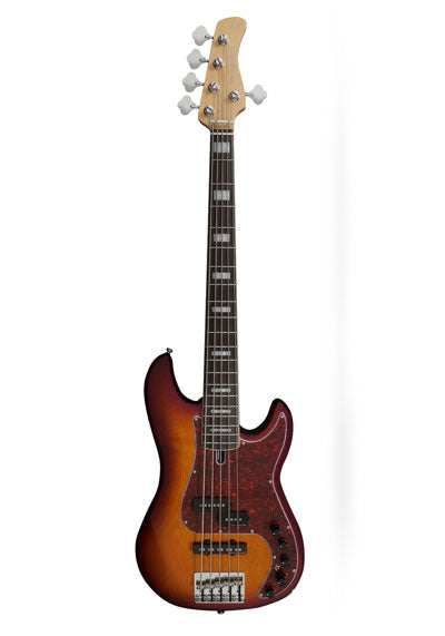 Sire Electric Bass Guitar P7 Series 5 String Alder Tobacco Sunburst