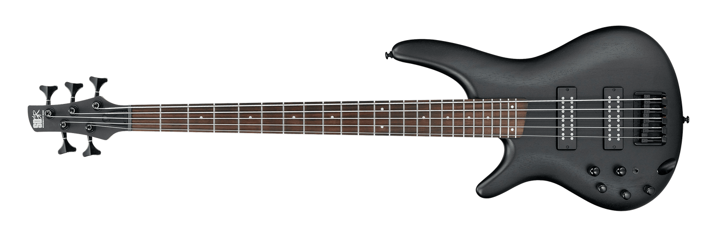 Ibanez Standard SR305EBL Left-handed Bass Guitar - Weathered Black