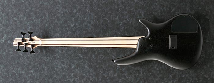 Ibanez Standard SR305EBL Left-handed Bass Guitar - Weathered Black