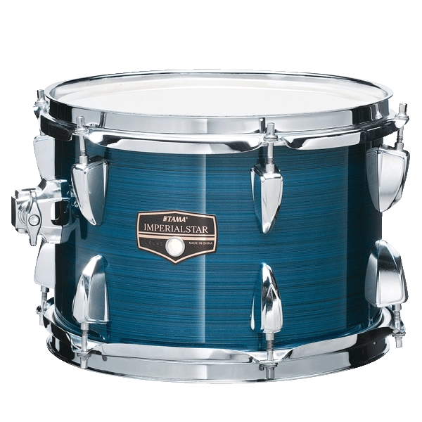 Tama IP52H6W-HLB Imperialstar 22" 5pc Drum Set with Hardware & Throne - Hairline Blue