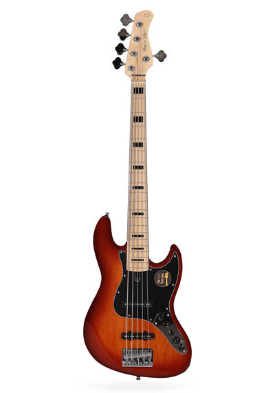 Sire Marcus Miller V7 Vintage 2nd Generation 5 String Electric Bass Guitar | Alder Tobacco Sunburst