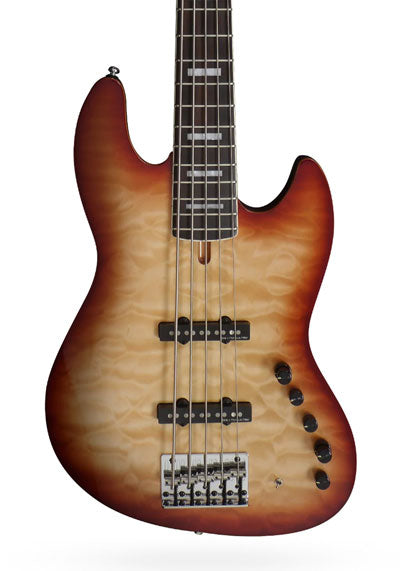 Sire Marcus Miller V9 2nd Generation 4 String Electric Bass Guitar | Alder Brown Sunburst