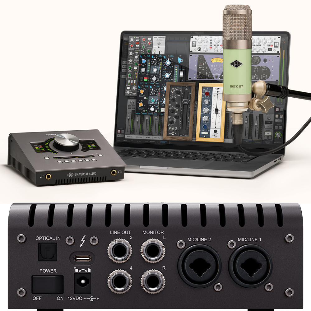 UAD APOLLO TWIN X QUAD heritage+α Universal Audio Apollo Twin X Quad [Heritage Edition