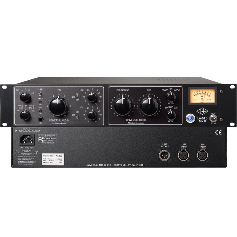Universal Audio LA-610 Mk2 Classic Tube Recording Channel