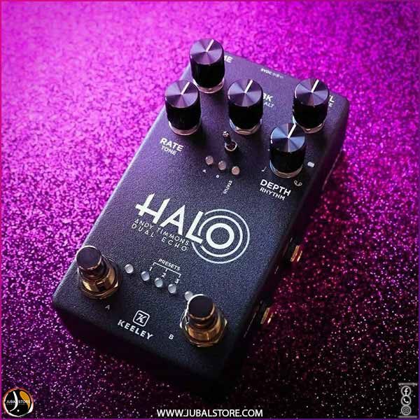 Keeley Electronics Halo Andy Timmons Dual Echo Guitar Effect Pedal