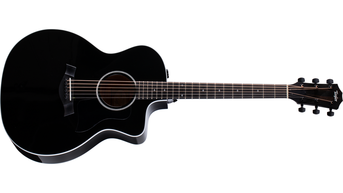 Taylor 214ce-BLK DLX 200 Series Acoustic Guitar