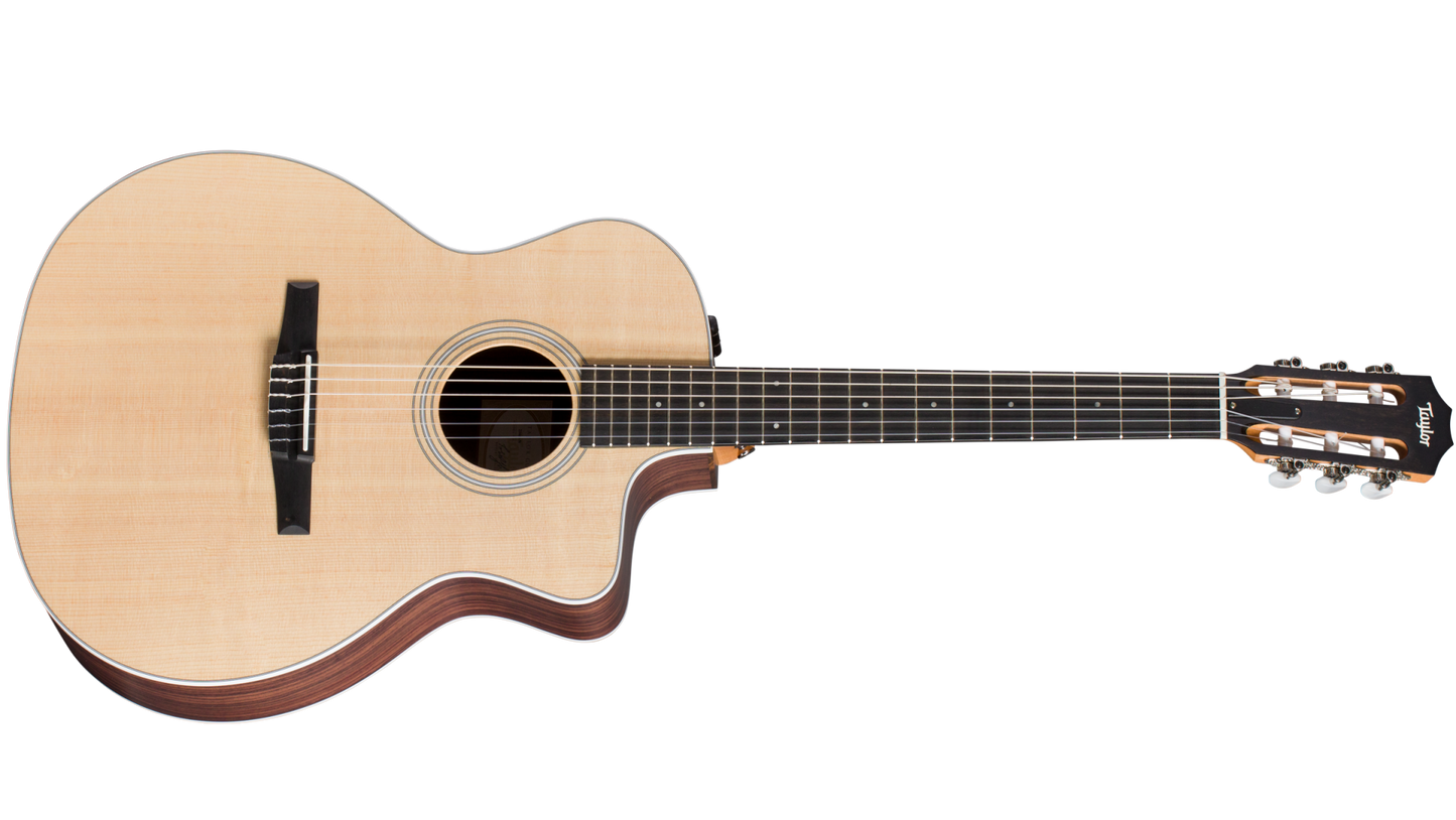 Taylor 214ce-N 200 Series 6-String Nylon Rosewood/Spruce Acoustic Guitar