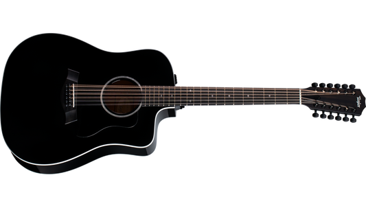 Taylor 250ce-BLK DLX 200 Series 12Strings Acoustic Guitar