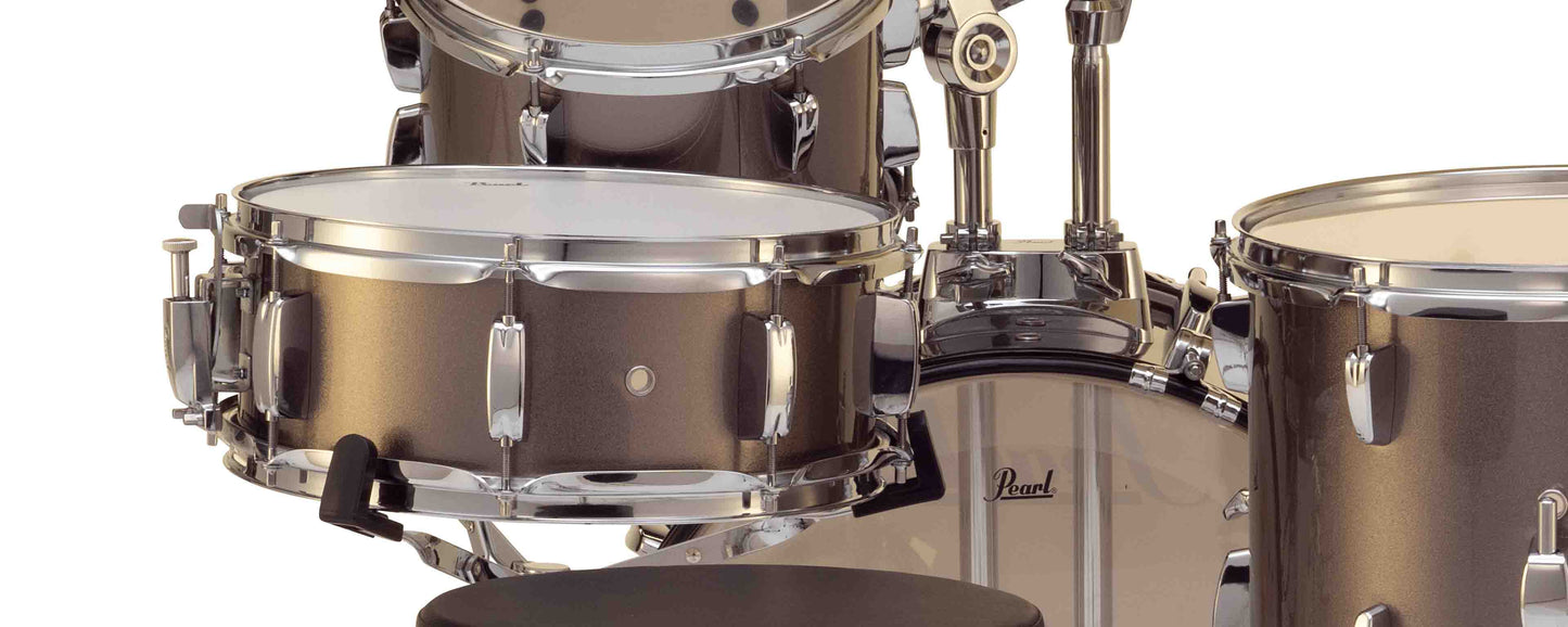 Pearl RS525SC/C Roadshow 5Pcs Drum Set With Hardware & Cymbals - Charcoal Metallic