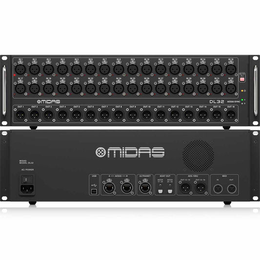 Midas DL32 32 Input 16 Output Digital Stage Box