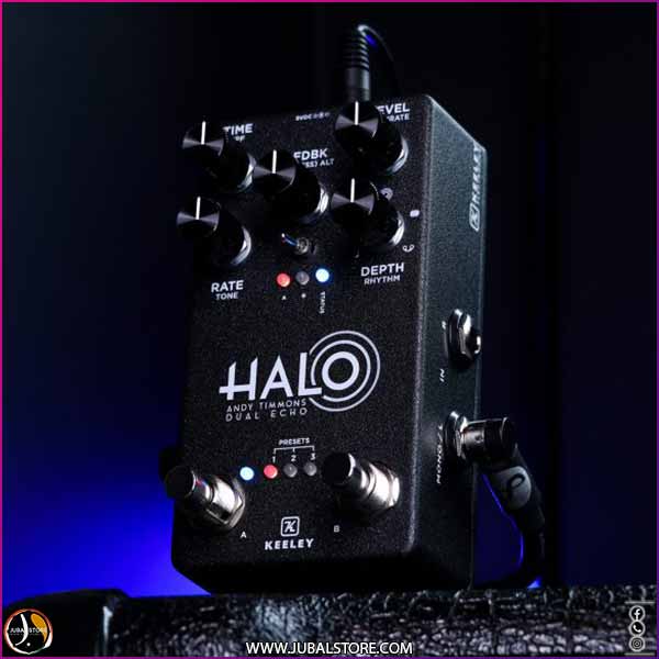 Keeley Electronics Halo Andy Timmons Dual Echo Guitar Effect Pedal